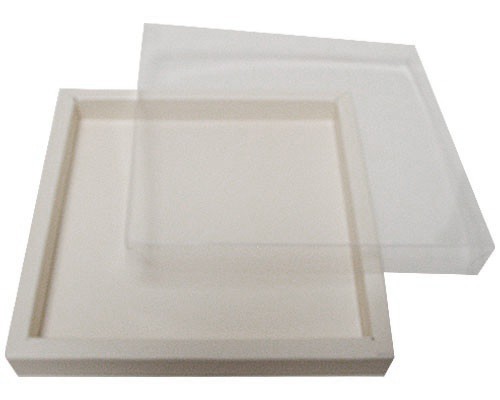 Windowbox 166x166x19mm mat white